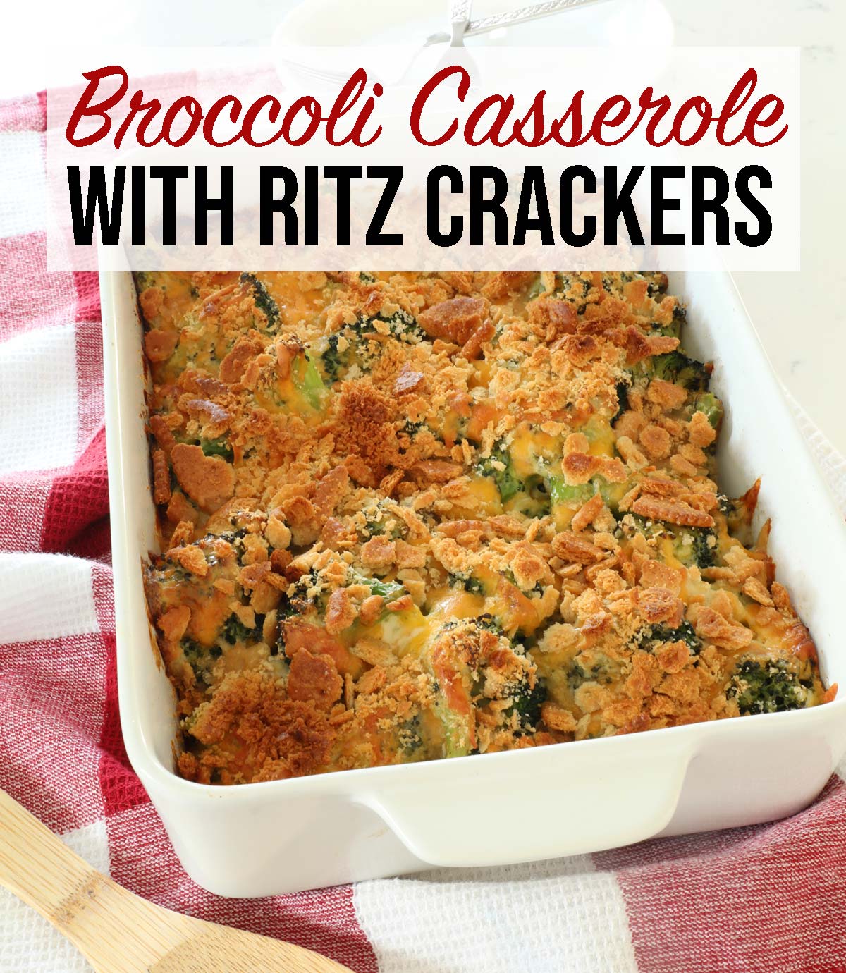 Broccoli Casserole With Ritz Crackers Weekend Craft   BroccoliCasserolewithRitzCrackersCrop 1 