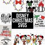 Disney Christmas SVG