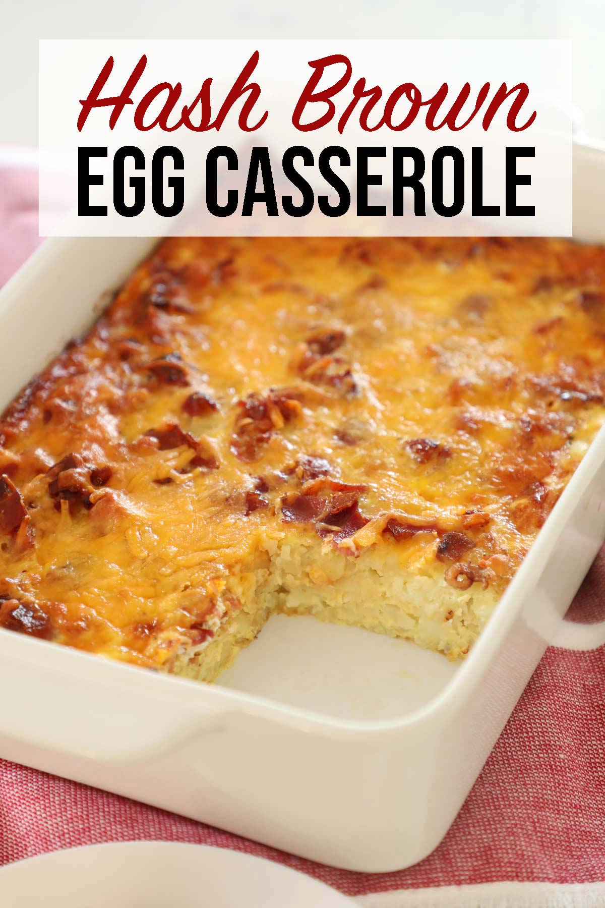 Hash Brown Egg Casserole - Weekend Craft