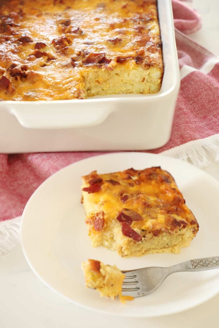 Hash Brown Egg Casserole - Weekend Craft