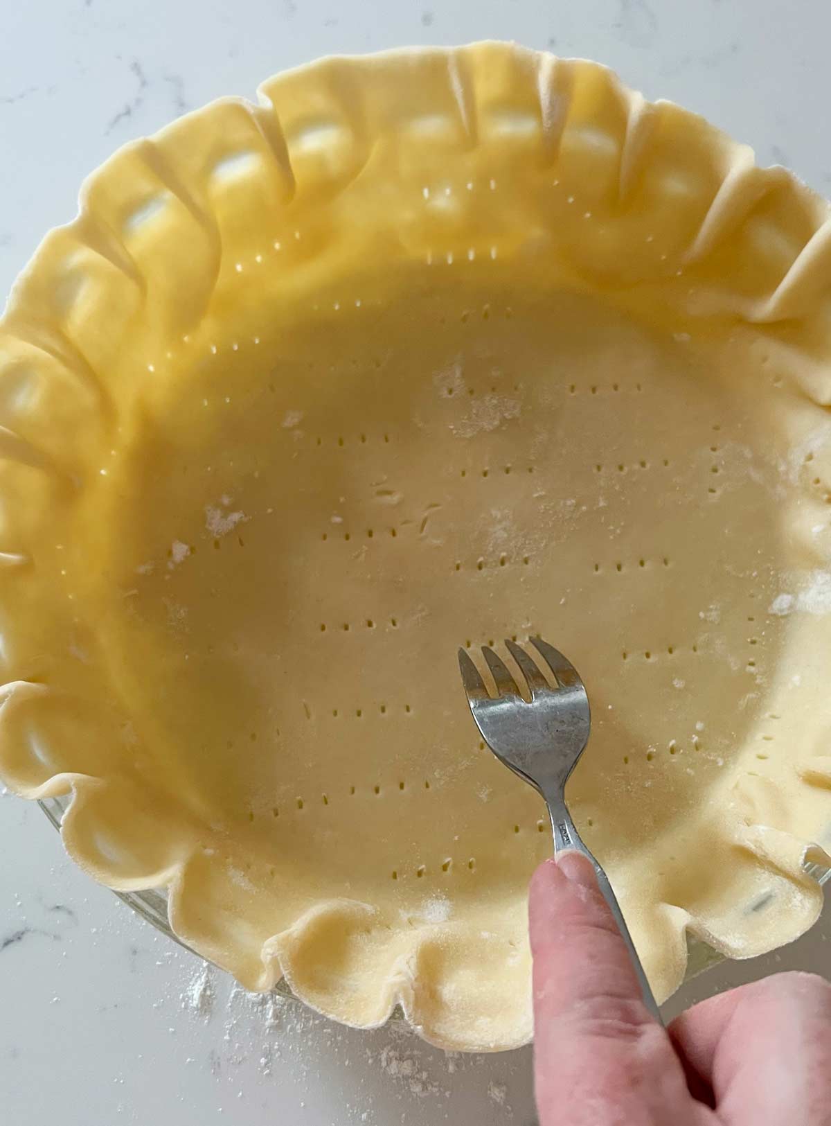 Egg Custard Pie - Weekend Craft