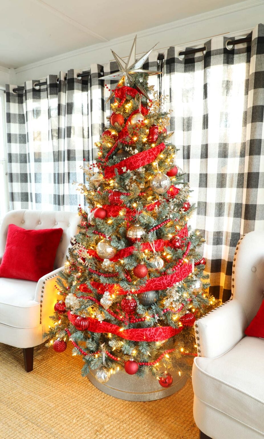 Red Christmas Tree - Weekend Craft