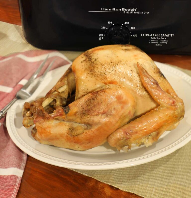 How To Cook A Turkey In A Roaster Weekend Craft   Turkey Roaster 768x796 