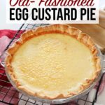 egg custard pie