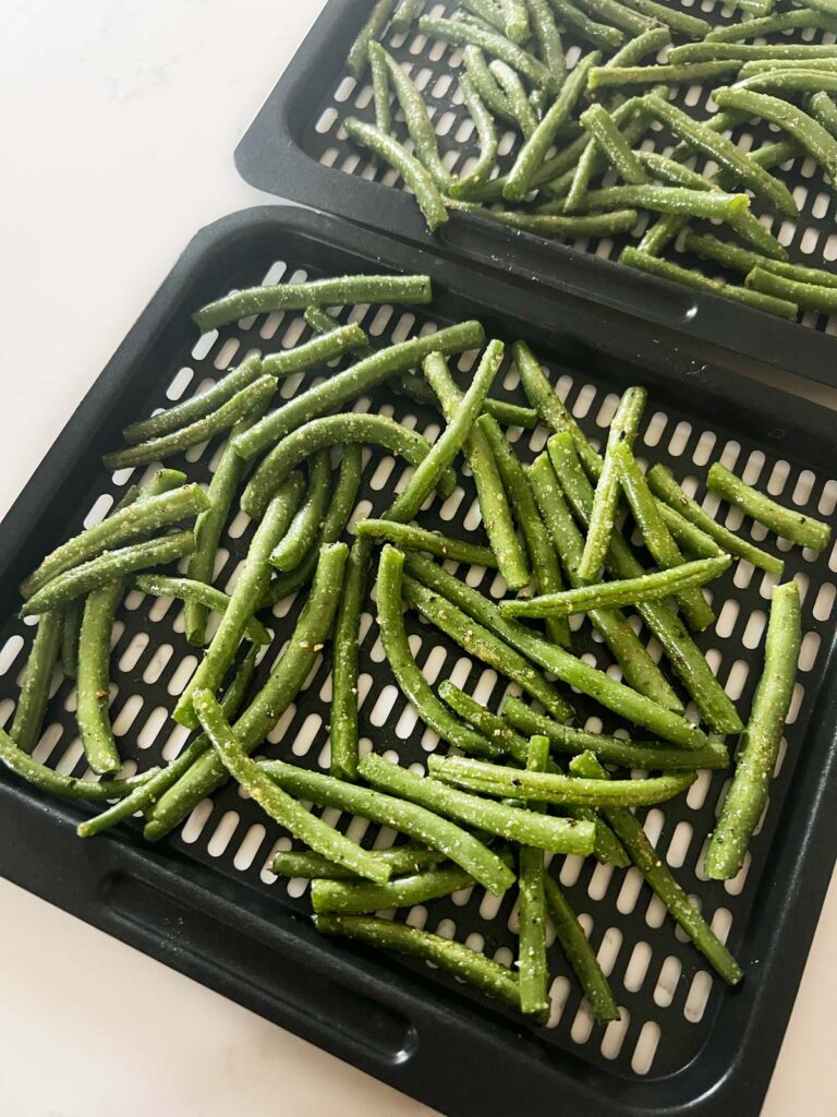 How to air fry green beans