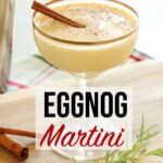 Eggnog Martini