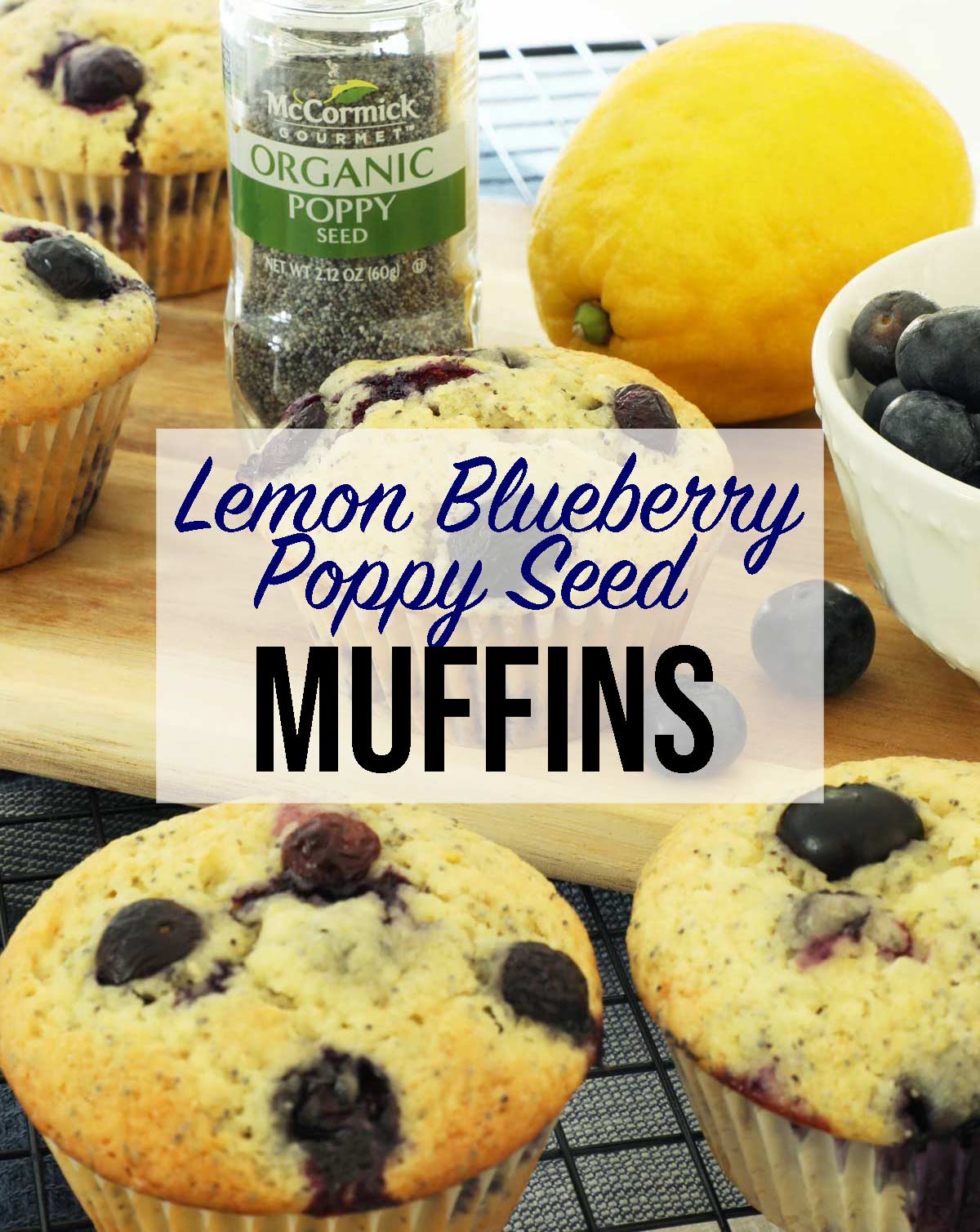 Lemon Blueberry Poppy Seed Muffins Weekend Craft