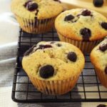 Blueberry poppy seed muffins