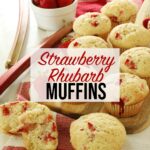 Strawberry Rhubarb Muffins